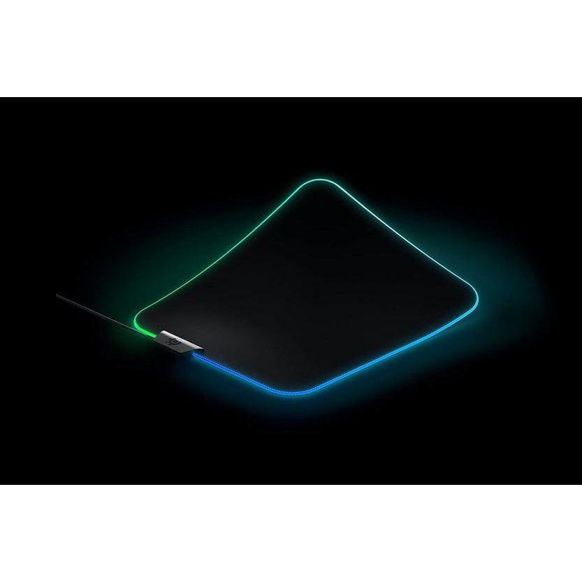 SteelSeries QCK Prism Cloth Medium Gaming Mouse Pad - Black | 34-63825 from DID Electrical - guaranteed Irish, guaranteed quality service. (6977477542076)