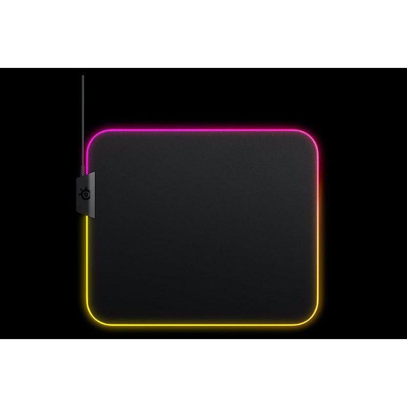 SteelSeries QCK Prism Cloth Medium Gaming Mouse Pad - Black | 34-63825 from DID Electrical - guaranteed Irish, guaranteed quality service. (6977477542076)