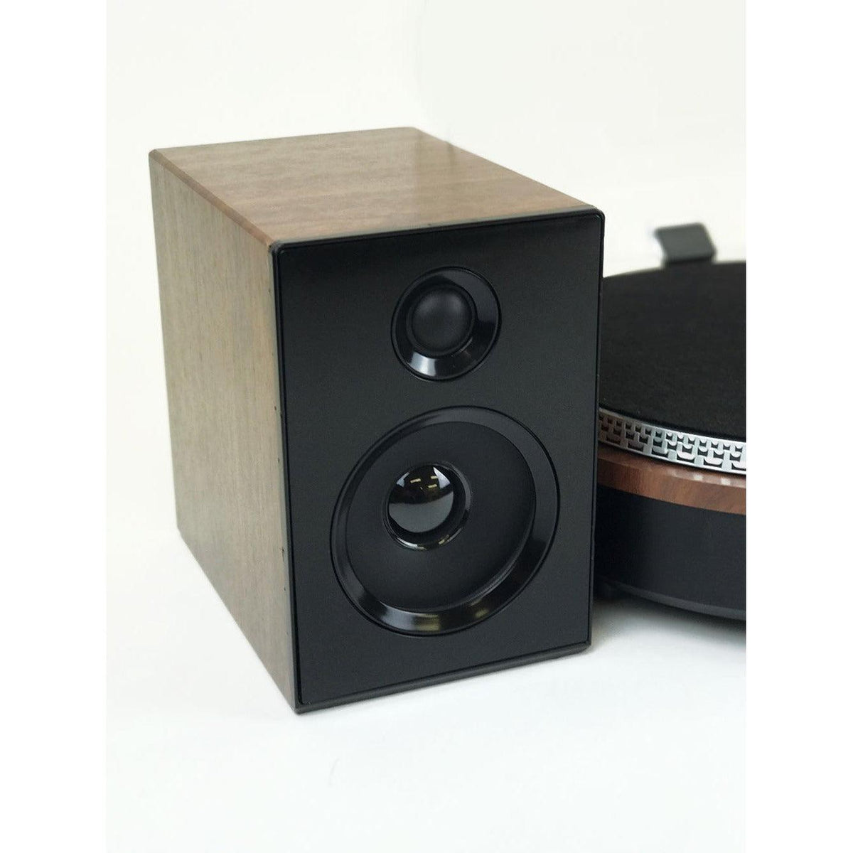 Steepletone Wood Effect Auto Return Turntable - Dark Wood | CAMDEN2 from DID Electrical - guaranteed Irish, guaranteed quality service. (6890843766972)