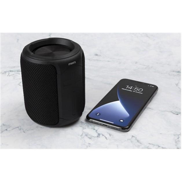 Streetz 10W Waterproof Bluetooth Speaker - Black | CM765 from DID Electrical - guaranteed Irish, guaranteed quality service. (6977638367420)