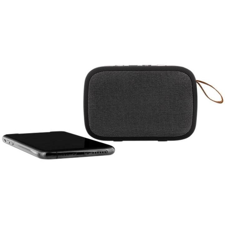 Streetz 3W Portable Bluetooth Speaker - Black | CM770 from DID Electrical - guaranteed Irish, guaranteed quality service. (6977638465724)