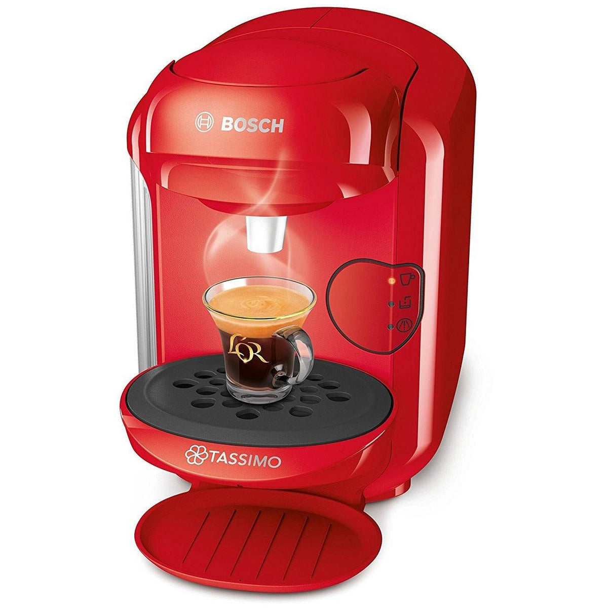 Tassimo Vivy 2 0.7L Pod Coffee Machine Red DID.ie DID Electrical