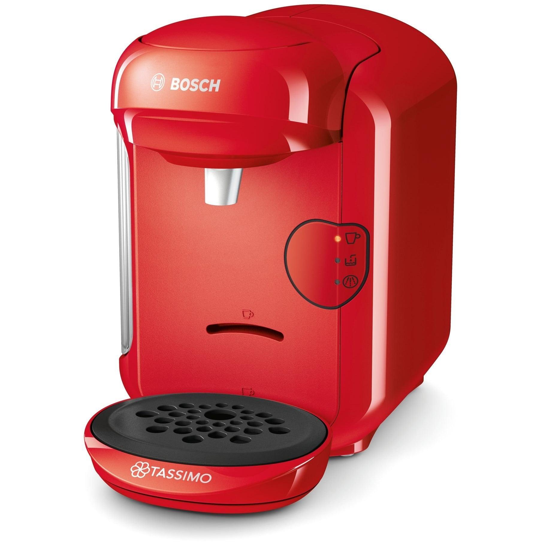 Tassimo Vivy 2 0.7L Pod Coffee Machine Red DID.ie DID Electrical