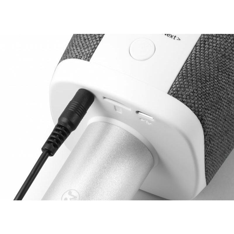 Technaxx MusicMan Karaoke Fabric Microphone - Grey | BT-X44 (7513038487740)