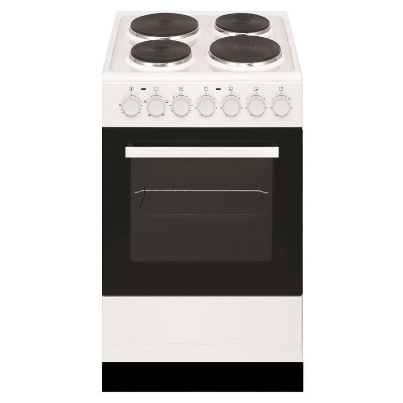Thor 50cm Freestanding Electric Cooker - White | T05E1S1W from DID Electrical - guaranteed Irish, guaranteed quality service. (6890771644604)