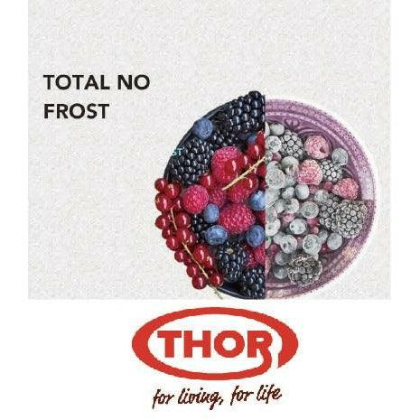 Thor Frost Free Freestanding Fridge Freezer - Stainless Steel | T65555FFM2IN (6968642207932)