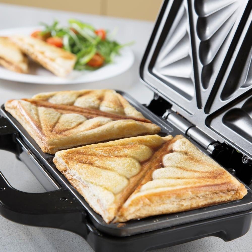 Tower 900W Deep Fill Sandwich Maker - Black | T27013 from DID Electrical - guaranteed Irish, guaranteed quality service. (6890768793788)