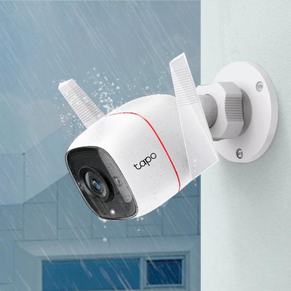TP Link 3MP Outdoor Security Wi-Fi Camera - White | TAPOC310 (7195054932156)