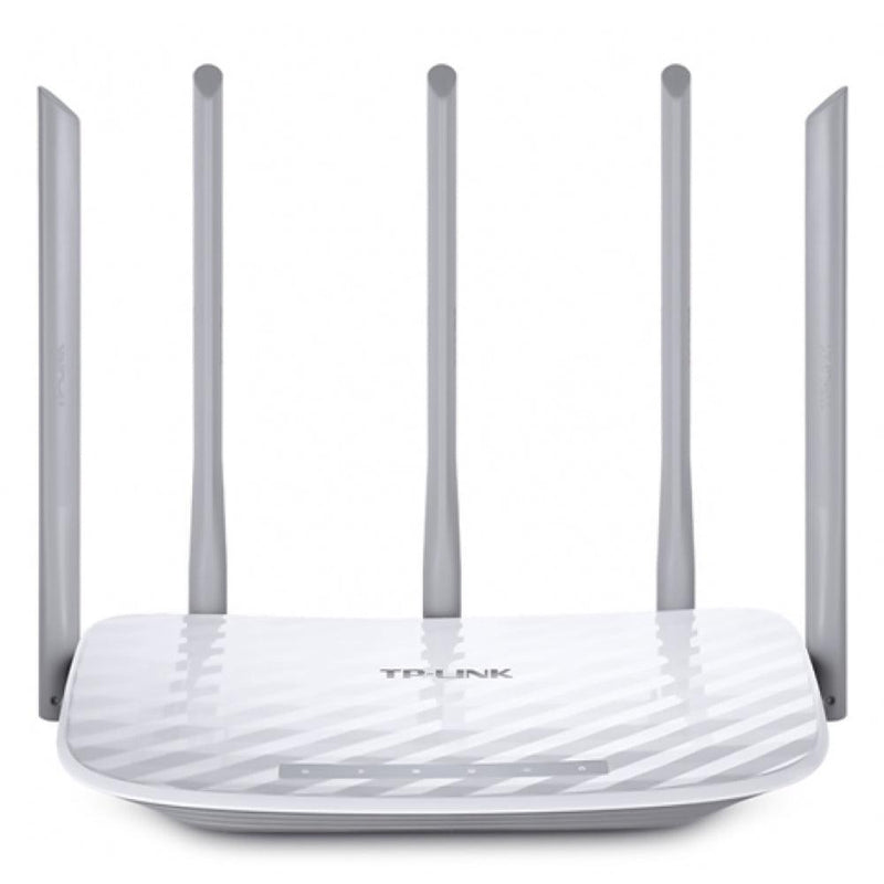 TP Link AC1350 Wireless Dual Band Cable Router - White | ARCHER C60 from DID Electrical - guaranteed Irish, guaranteed quality service. (6890771218620)