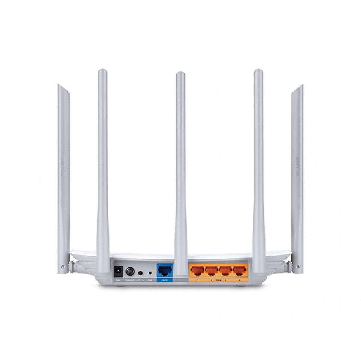 TP Link AC1350 Wireless Dual Band Cable Router - White | ARCHER C60 from DID Electrical - guaranteed Irish, guaranteed quality service. (6890771218620)