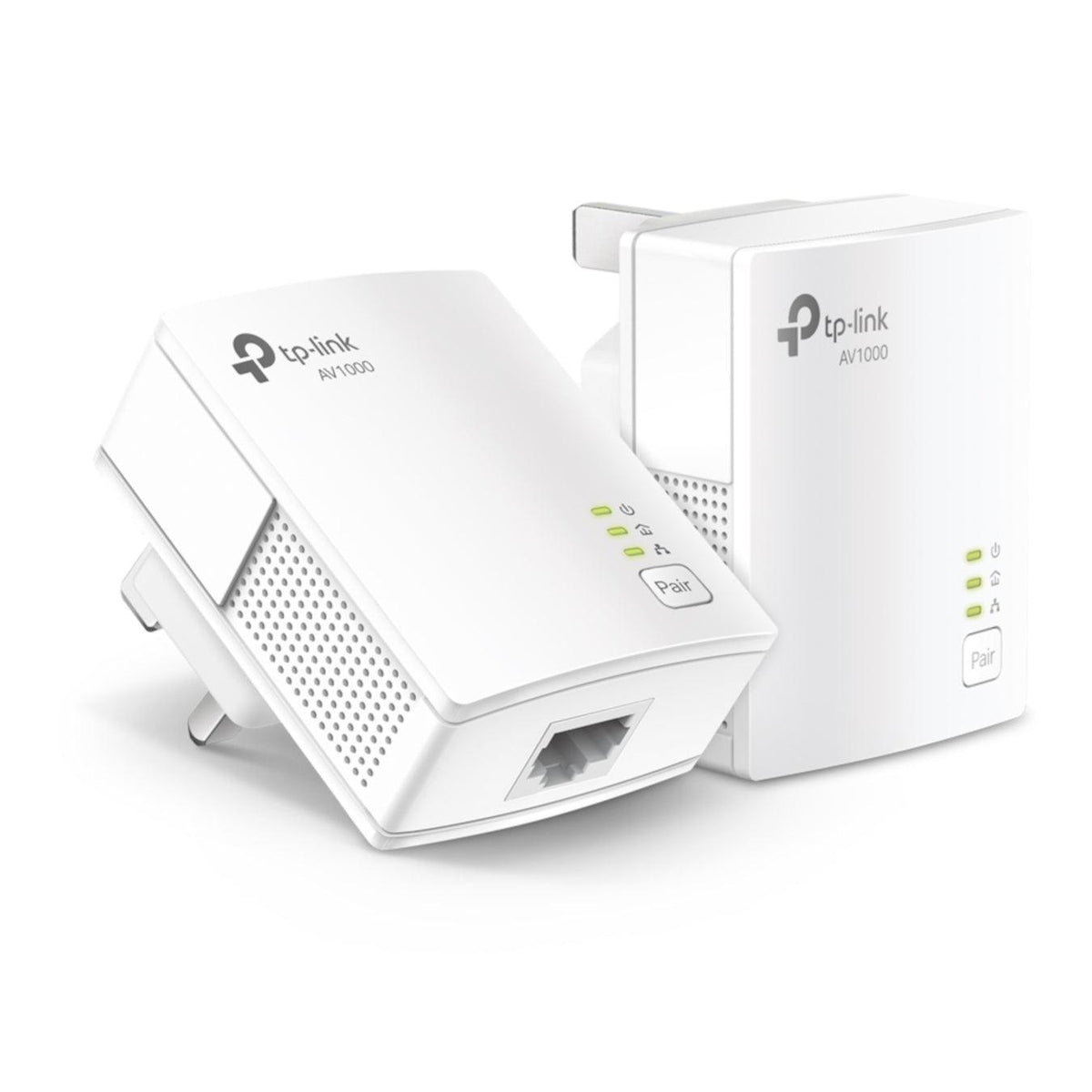 TP-Link AV1000 Gigabit Powerline Starter Kit - White | TL-PA7017 KIT (7253820276924)