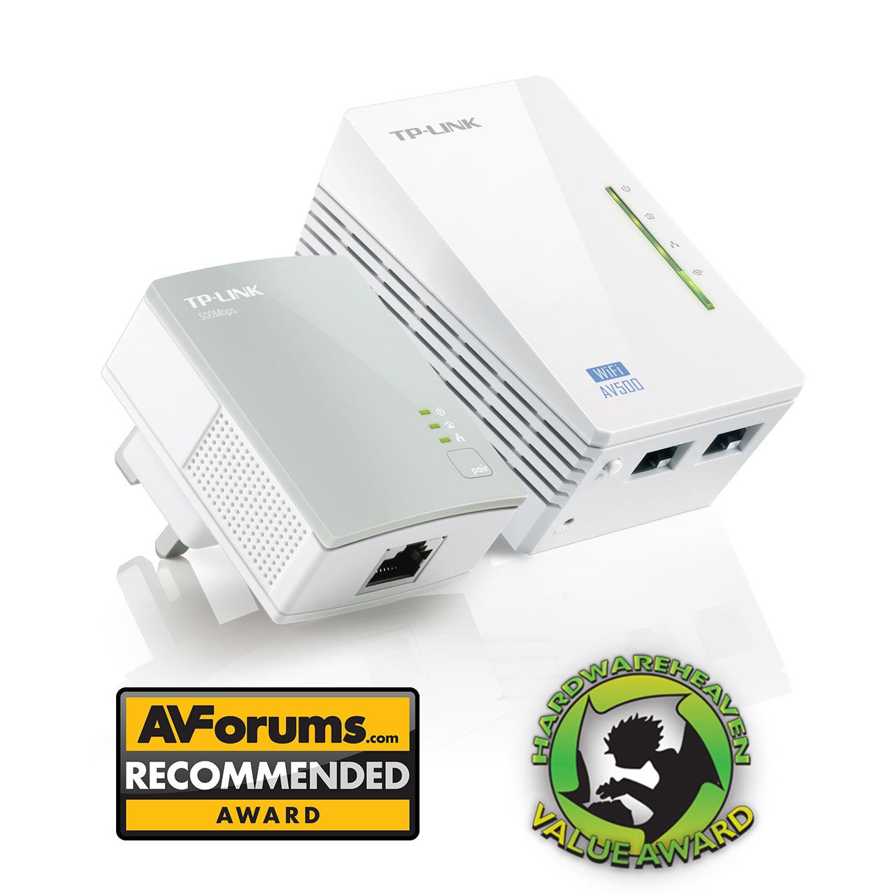 TP-Link AV600 Wi-Fi Powerline Extender Starter Kit | TL-WPA4220 Kit (6890771415228)