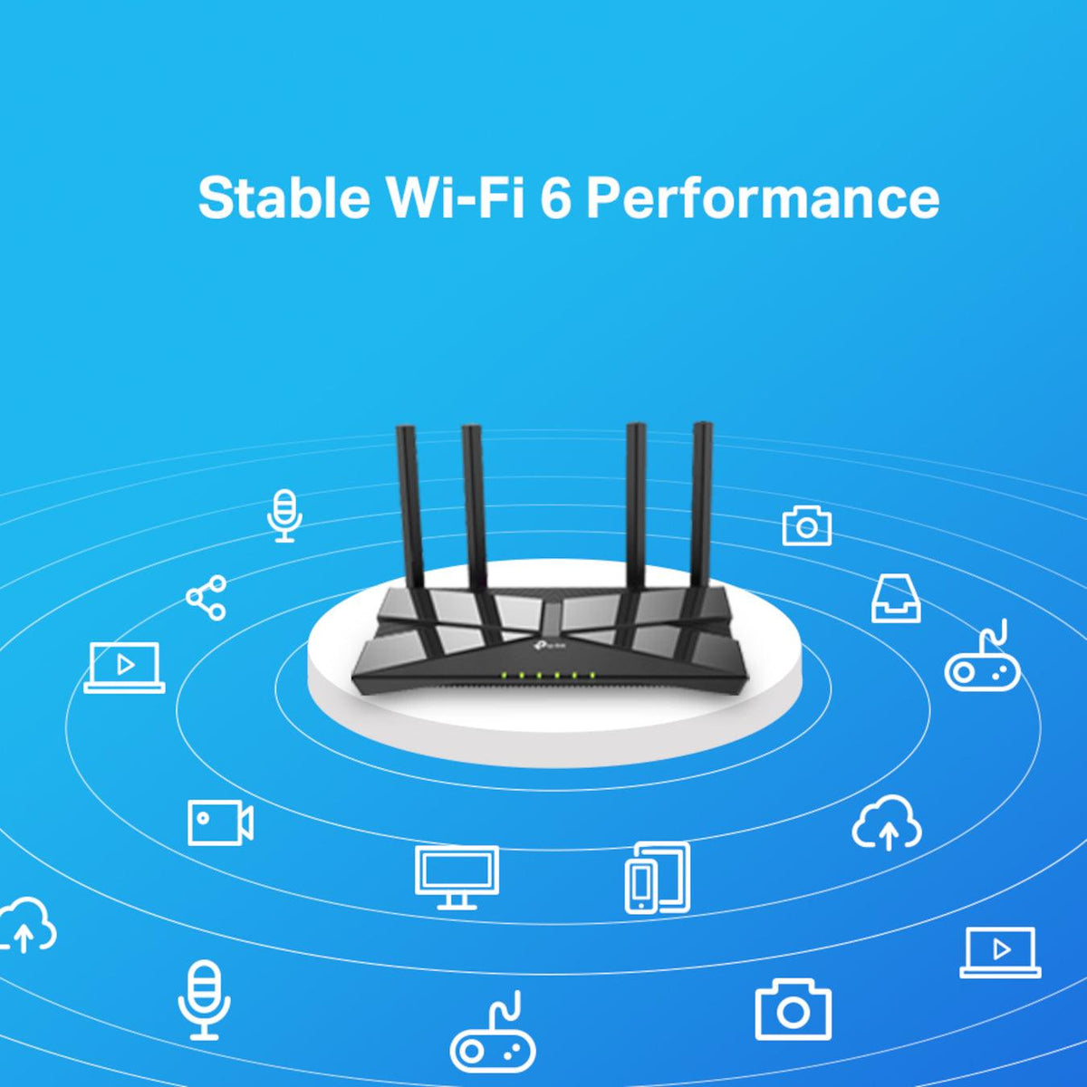 TP-Link AX1500 Wireless Dual-Band Gigabit Wi-Fi 6 Router | ARCHER AX10 (7245578240188)