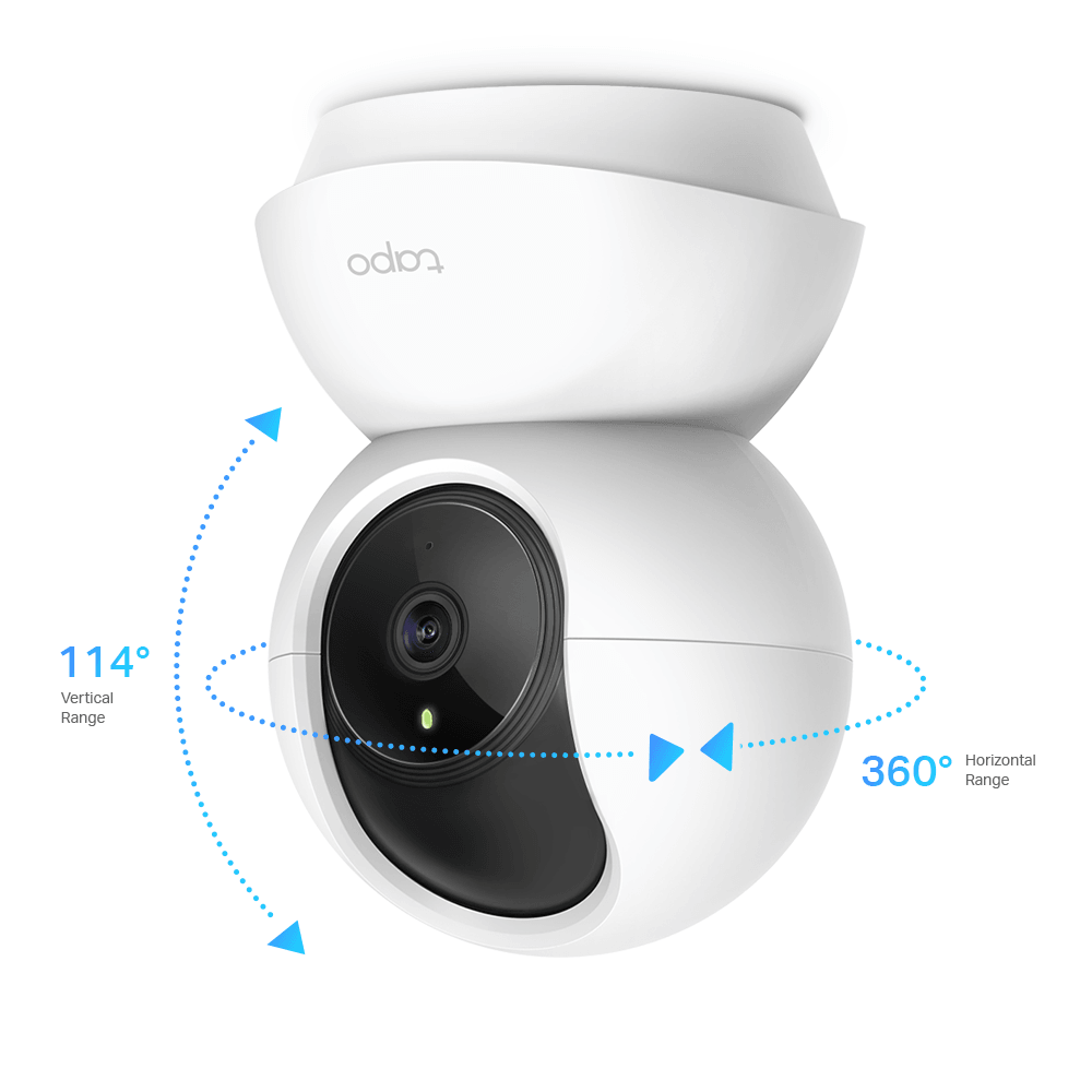 TP-Link Pan/Tilt Home Security Wi-Fi Camera - White | TAPO C200 (6890851762364)
