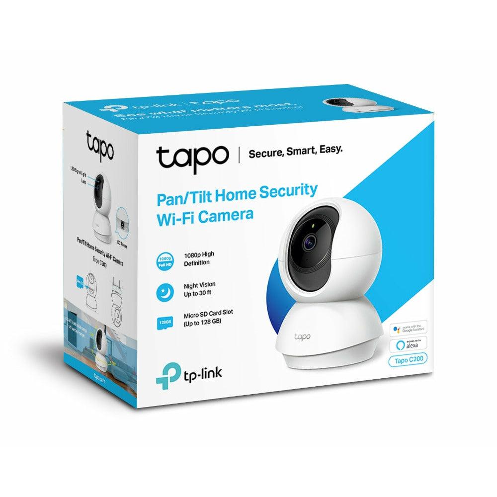 TP-Link Pan/Tilt Home Security Wi-Fi Camera - White | TAPO C200 (6890851762364)