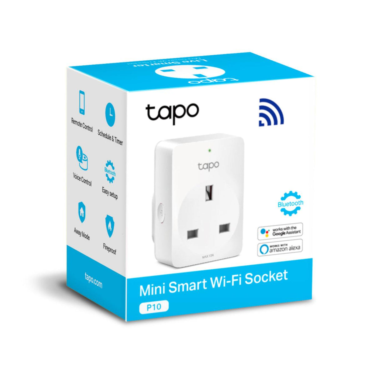 TP Link Tapo Mini Smart Wi-Fi Socket - White | TAPO P100 (6890851631292)