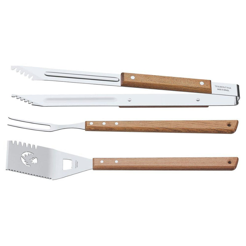 Tramontina Barbeque Tool Set - 3pcs | 26499051 (7268271882428)