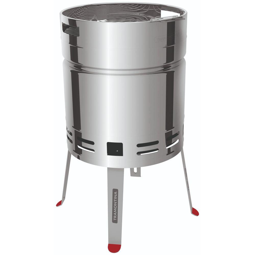 Tramontina Beer Barrel BBQ Grill - Stainless Steel | 26500/006 from DID Electrical - guaranteed Irish, guaranteed quality service. (6977664221372)