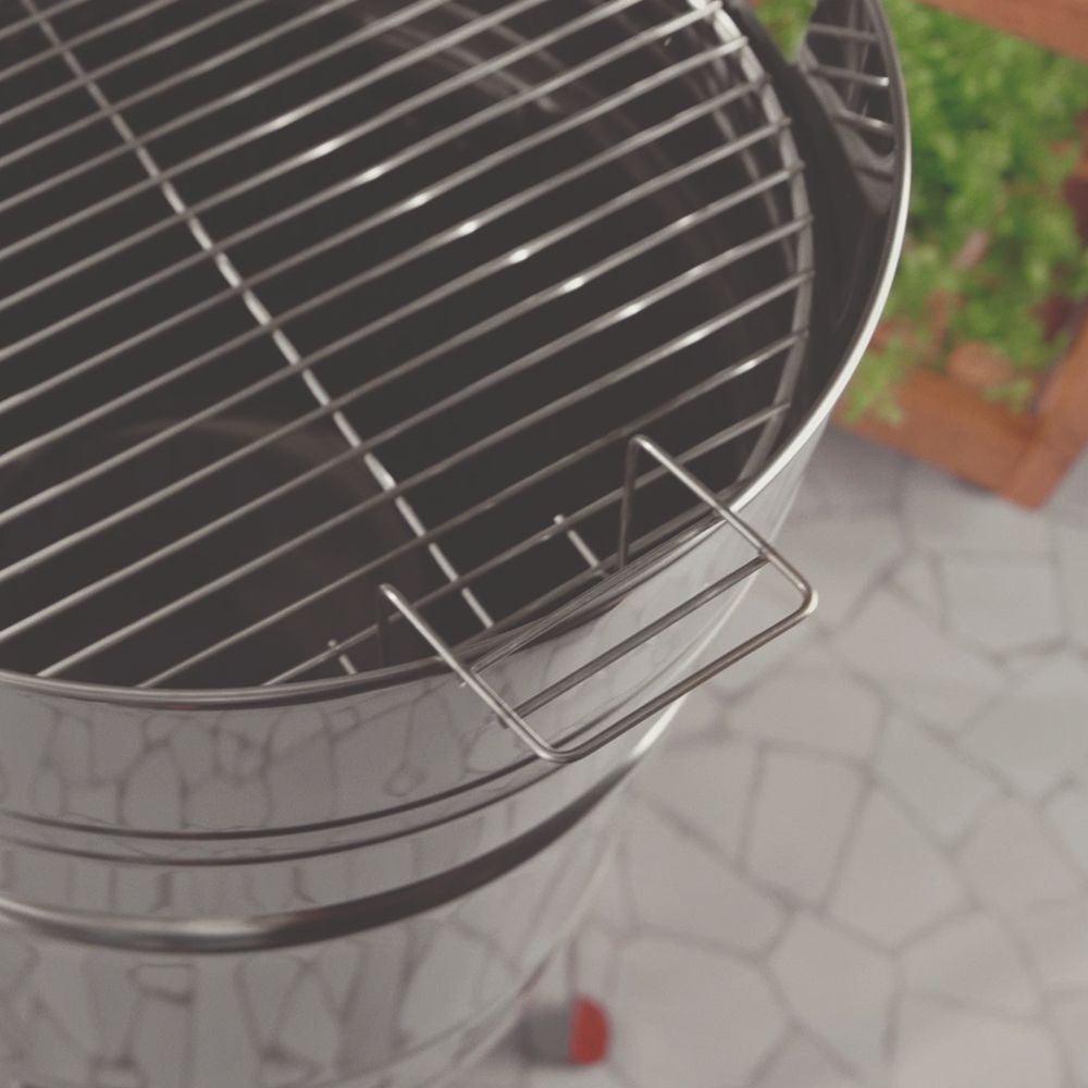 Tramontina Beer Barrel BBQ Grill - Stainless Steel | 26500/006 from DID Electrical - guaranteed Irish, guaranteed quality service. (6977664221372)