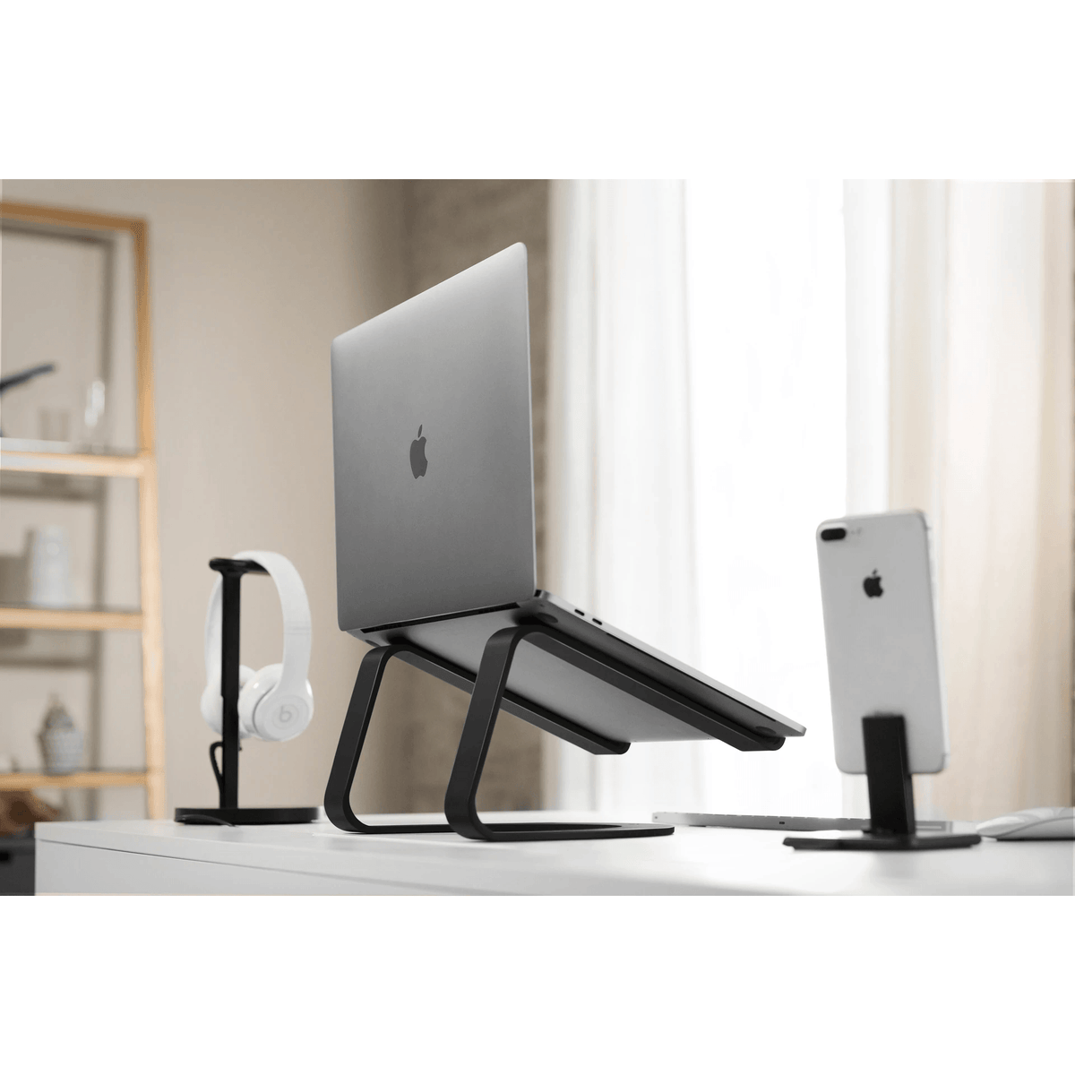 Twelve South Curve Laptop Stand for MacBook - Black | 12-1708 (7514122125500)