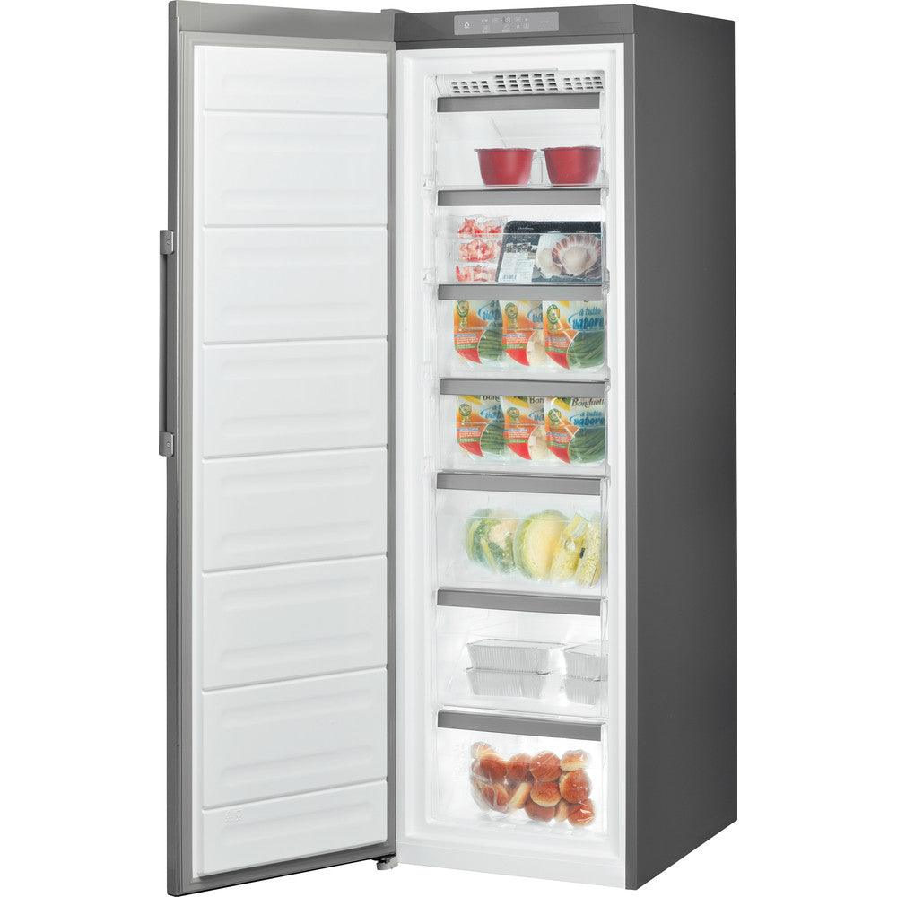Whirlpool 263L Freestanding Frost Free Upright Freezer - Inox | UW8F2CXBUK2 from DID Electrical - guaranteed Irish, guaranteed quality service. (6977657995452)