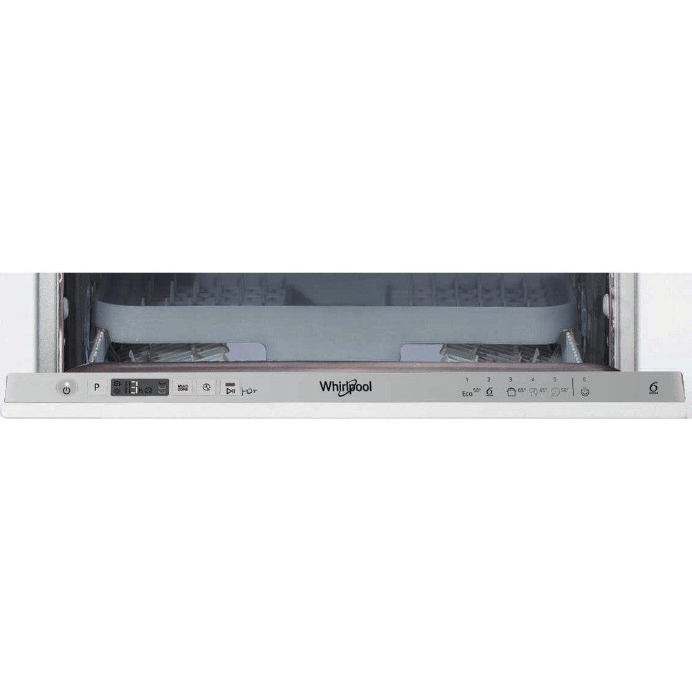 Whirlpool 45cm Fully Integrated Slimline Dishwasher - Silver | WSIC3M27CUKN (7226588496060)