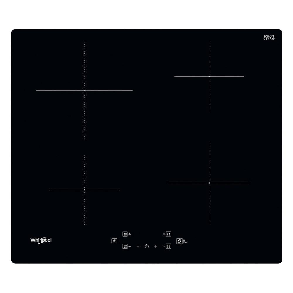 Whirlpool 60CM 4 Zone Built-In Induction Hob - Black | WSQ2160NE from DID Electrical - guaranteed Irish, guaranteed quality service. (6977508802748)