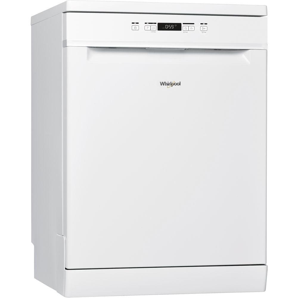 Whirlpool 60cm Freestanding Standard Dishwasher - White | WFC3B19UKN from DID Electrical - guaranteed Irish, guaranteed quality service. (6977422196924)