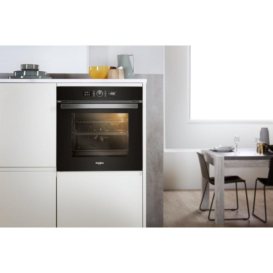 Whirlpool 73L Built-In Electric Single Oven - Black | AKZ96230NB from DID Electrical - guaranteed Irish, guaranteed quality service. (6977457455292)