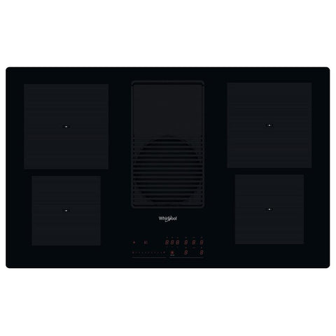 Whirlpool 83CM 4 Zone Built-In Induction Hob - Black | WVH92KFKIT
