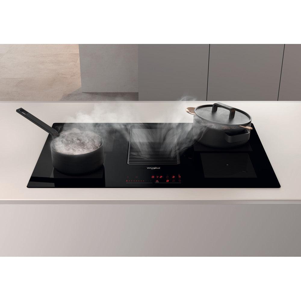 Whirlpool 83CM 4 Zone Built-In Induction Hob - Black | WVH92KFKIT (7216364257468)