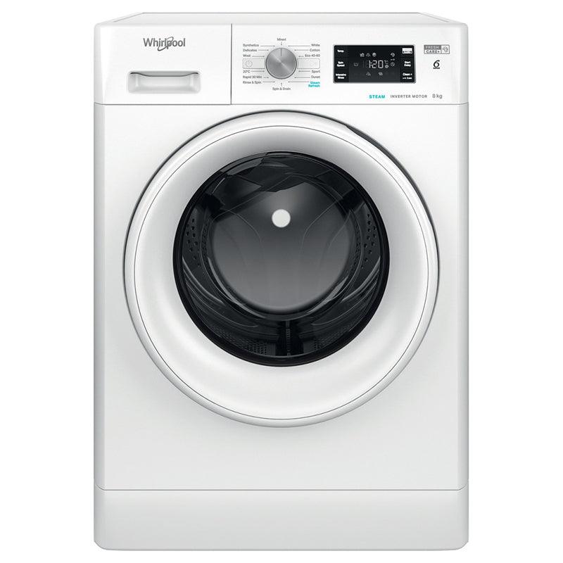 Whirlpool 8KG 1351 Spin Freestanding Washing Machine - White | FFB8458WVUKN (7240823799996)