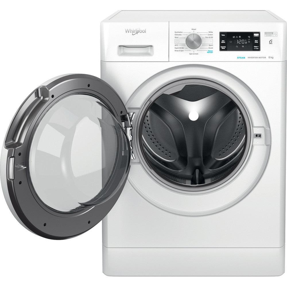 Whirlpool 8KG 1351 Spin Freestanding Washing Machine - White | FFB8458WVUKN (7240823799996)