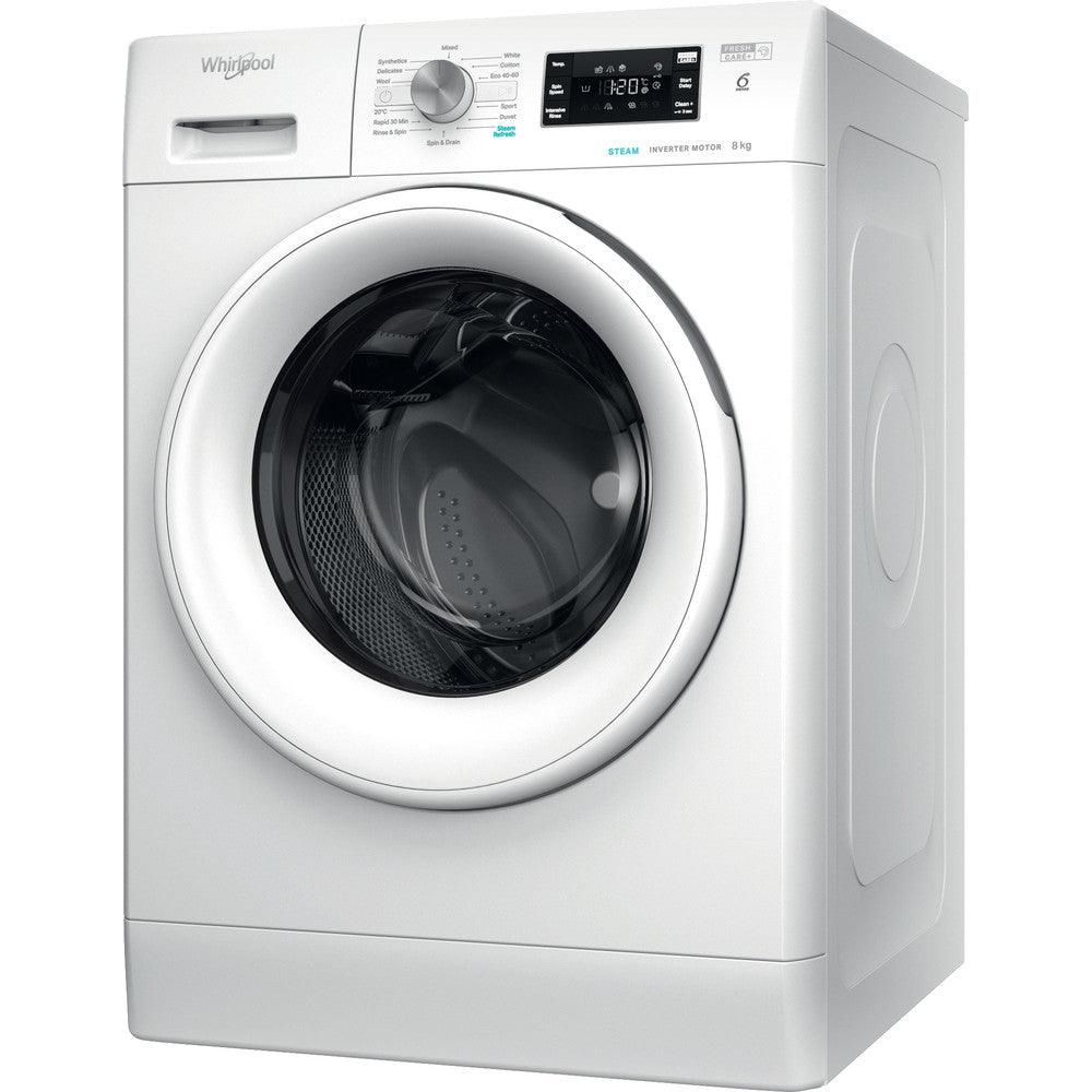 Whirlpool 8KG 1351 Spin Freestanding Washing Machine - White | FFB8458WVUKN (7240823799996)