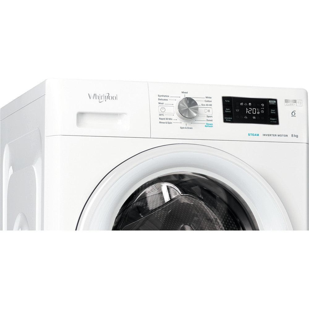 Whirlpool 8KG 1351 Spin Freestanding Washing Machine - White | FFB8458WVUKN (7240823799996)