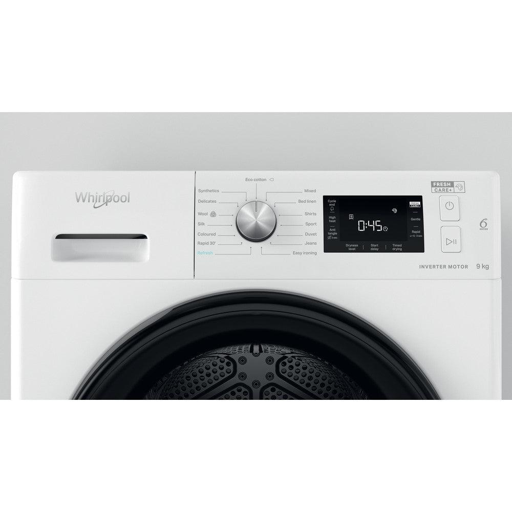 Whirlpool 9KG Freestanding Heat Pump Tumble Dryer - White | FFTM229X2BUK (7216364388540)