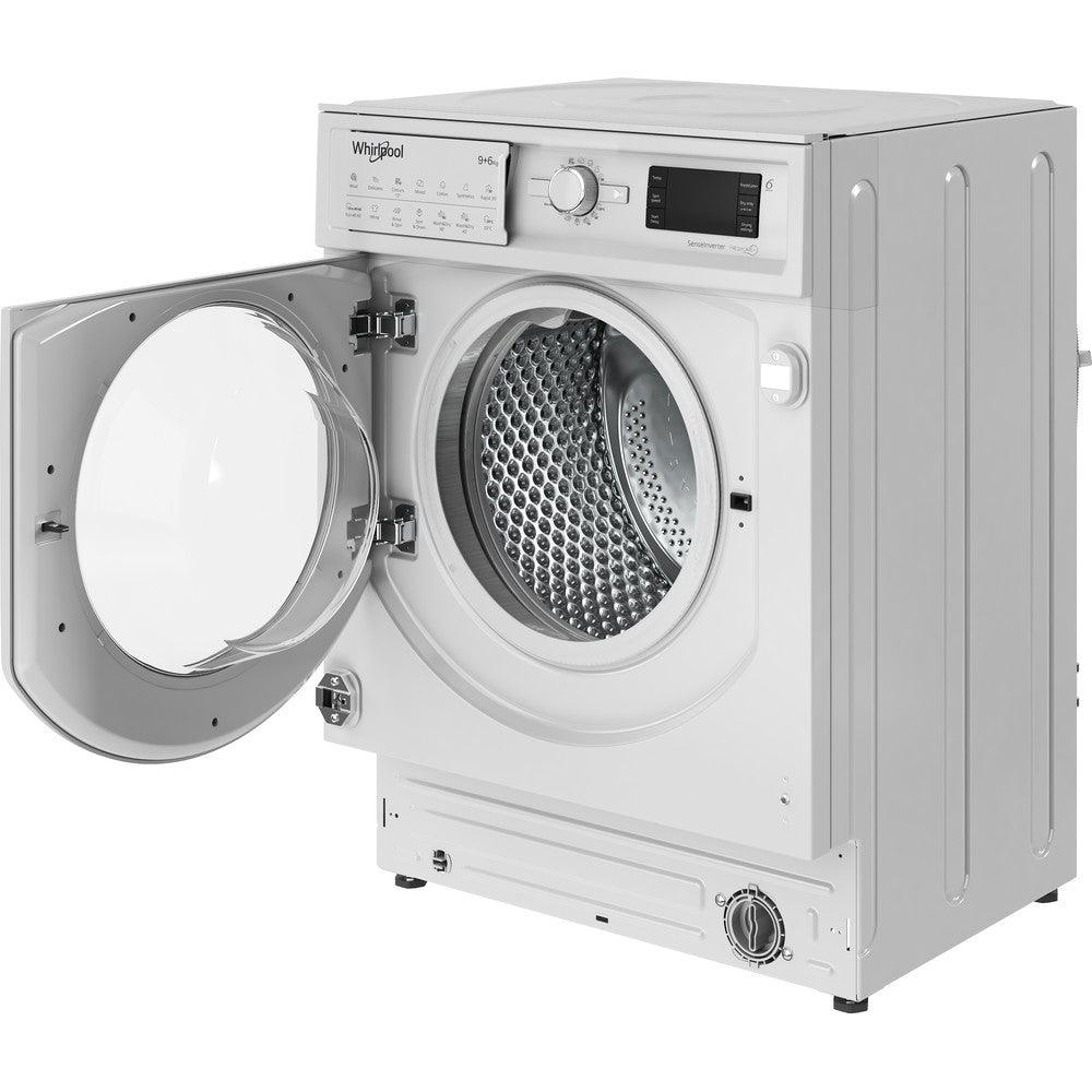 Whirlpool 9KG/6KG 1351 Spin Integrated Washer Dryer - White | BIWDWG961484 (7105846509756)