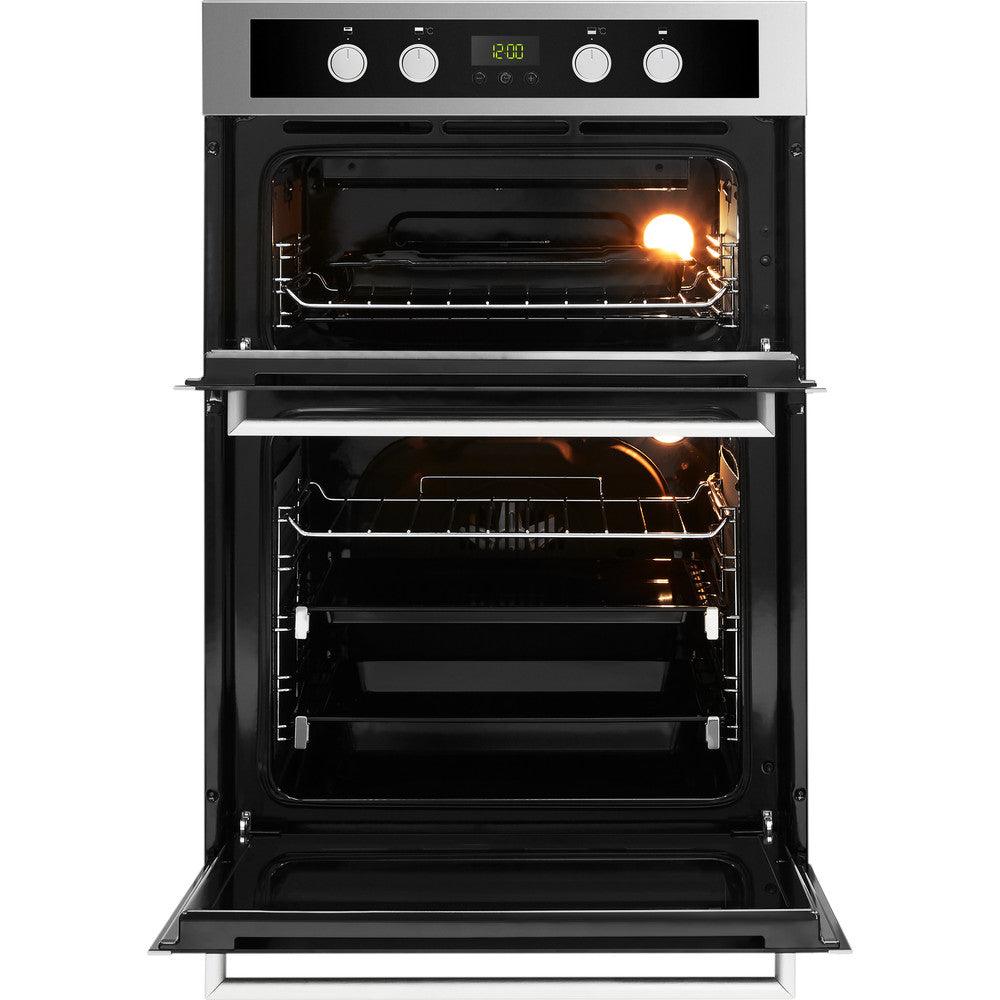 Whirlpool Built-In Electric Double Oven - Inox &amp; Black | AKL309IX from DID Electrical - guaranteed Irish, guaranteed quality service. (6890809000124)