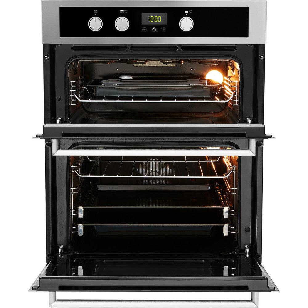 Whirlpool Built-Under Electric Double Oven - Inox &amp; Black | AKL307IX from DID Electrical - guaranteed Irish, guaranteed quality service. (6977633059004)