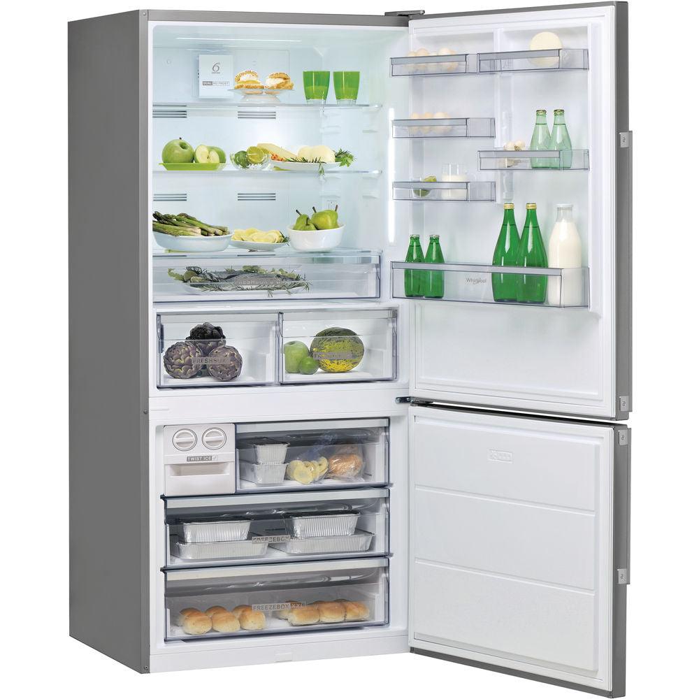 Whirlpool Frost Free Freestanding Fridge - Stainless Steel | W84BE72XUK from DID Electrical - guaranteed Irish, guaranteed quality service. (6890862608572)