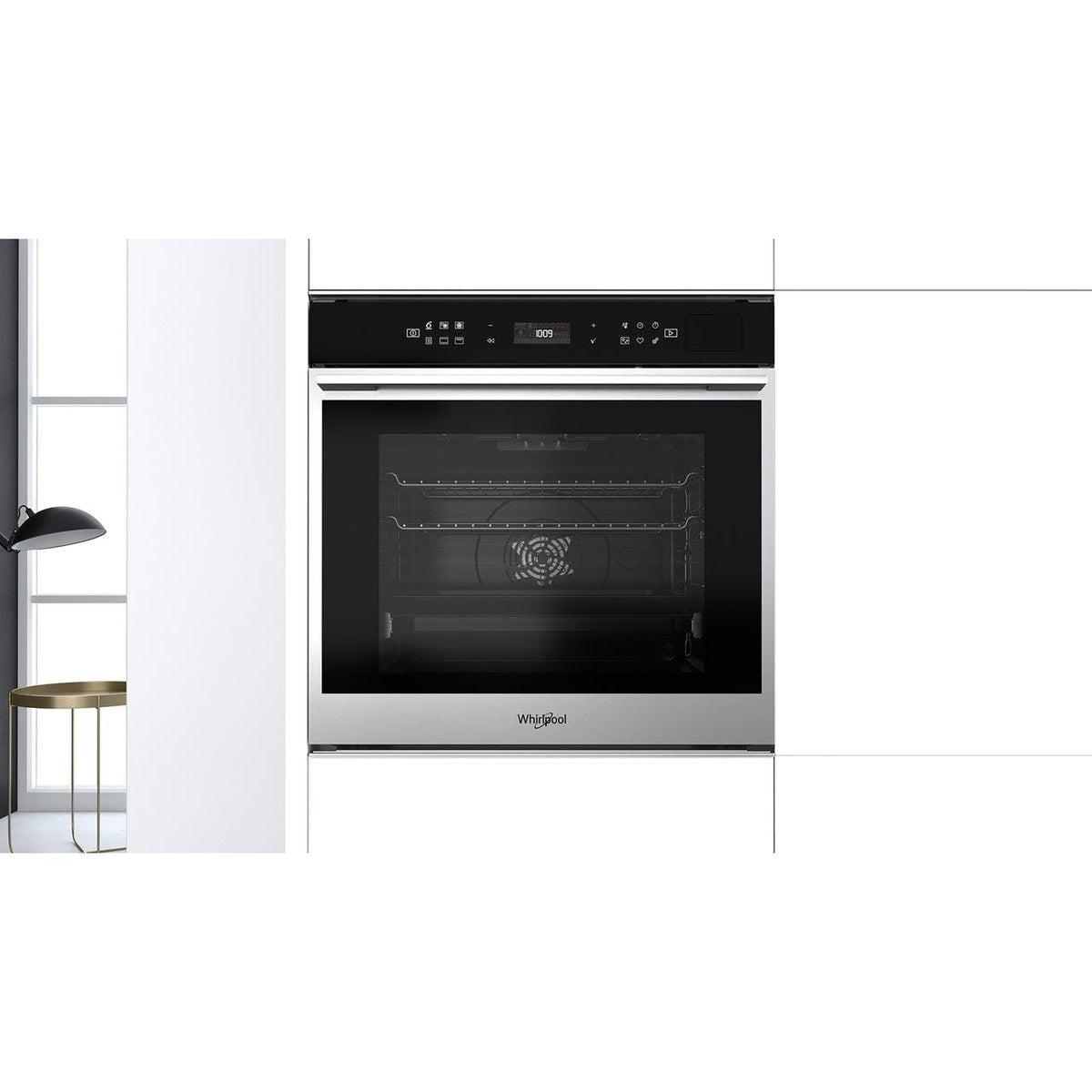 Whirlpool W Collection BakeSense Single Oven - Stainless Steel | W7OM44BPS1P from DID Electrical - guaranteed Irish, guaranteed quality service. (6890808869052)