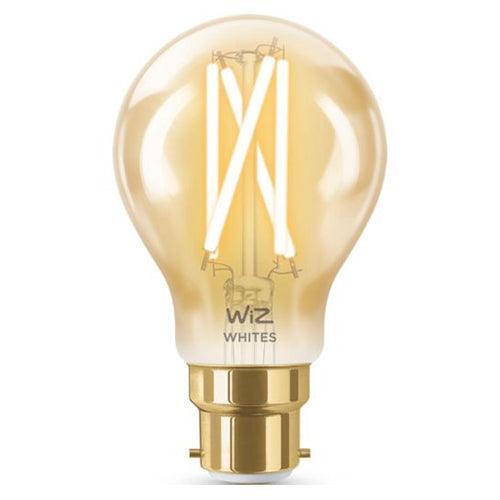 WiZ White Filament A60 B22 Smart LED Bulb - Amber | 94WZ21826011A from DID Electrical - guaranteed Irish, guaranteed quality service. (6977481310396)