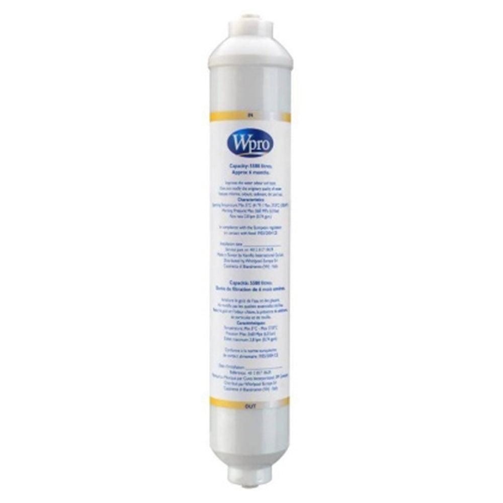 WPRO Universal External Water Filter for Fridge Freezer - White | 479683 from DID Electrical - guaranteed Irish, guaranteed quality service. (6890783244476)