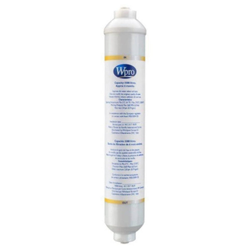 WPRO Universal External Water Filter for Fridge Freezer - White | 479683 from DID Electrical - guaranteed Irish, guaranteed quality service. (6890783244476)