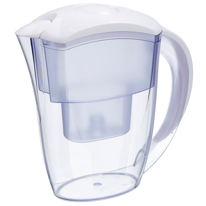 Xavax 2.4L Water Filter Jug with 1 Filter Cartridge - White | 426451 (7543691641020)