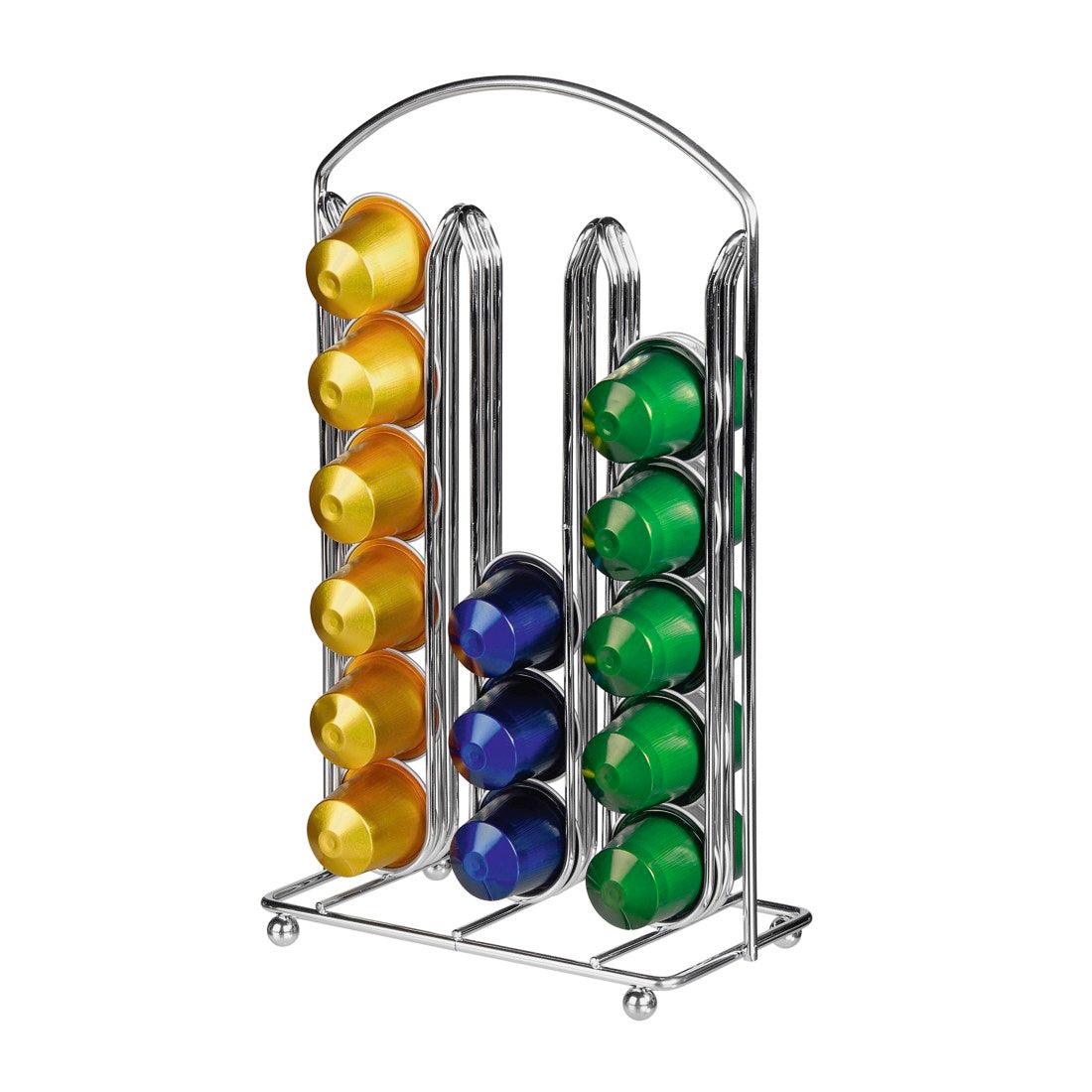 Xavax Donatore Coffee Capsule Stand for Nespresso - Silver | 52469 (7543691837628)