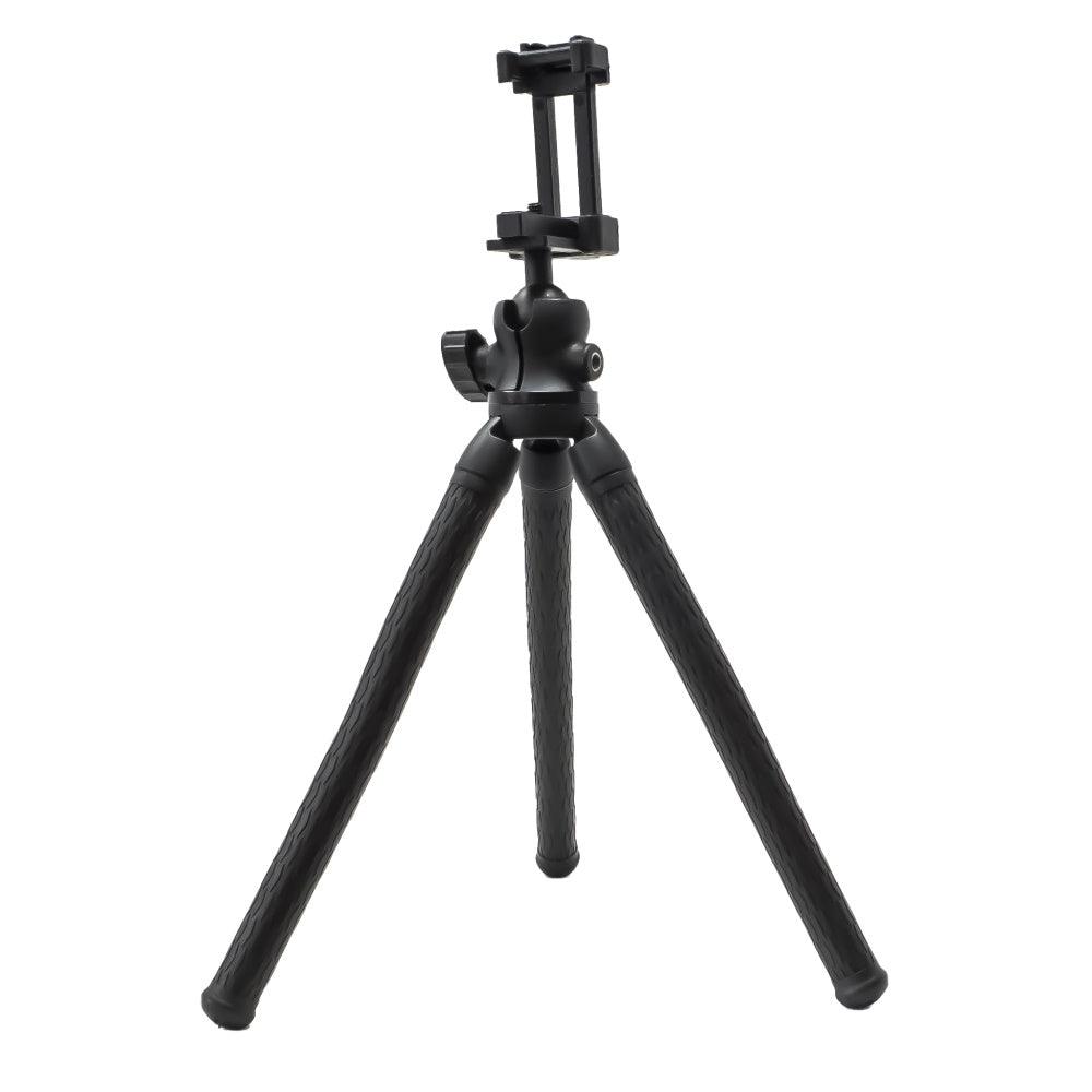 You Star Content Creator Flexible Tripod - Black | YS2207 from DID Electrical - guaranteed Irish, guaranteed quality service. (6977578729660)