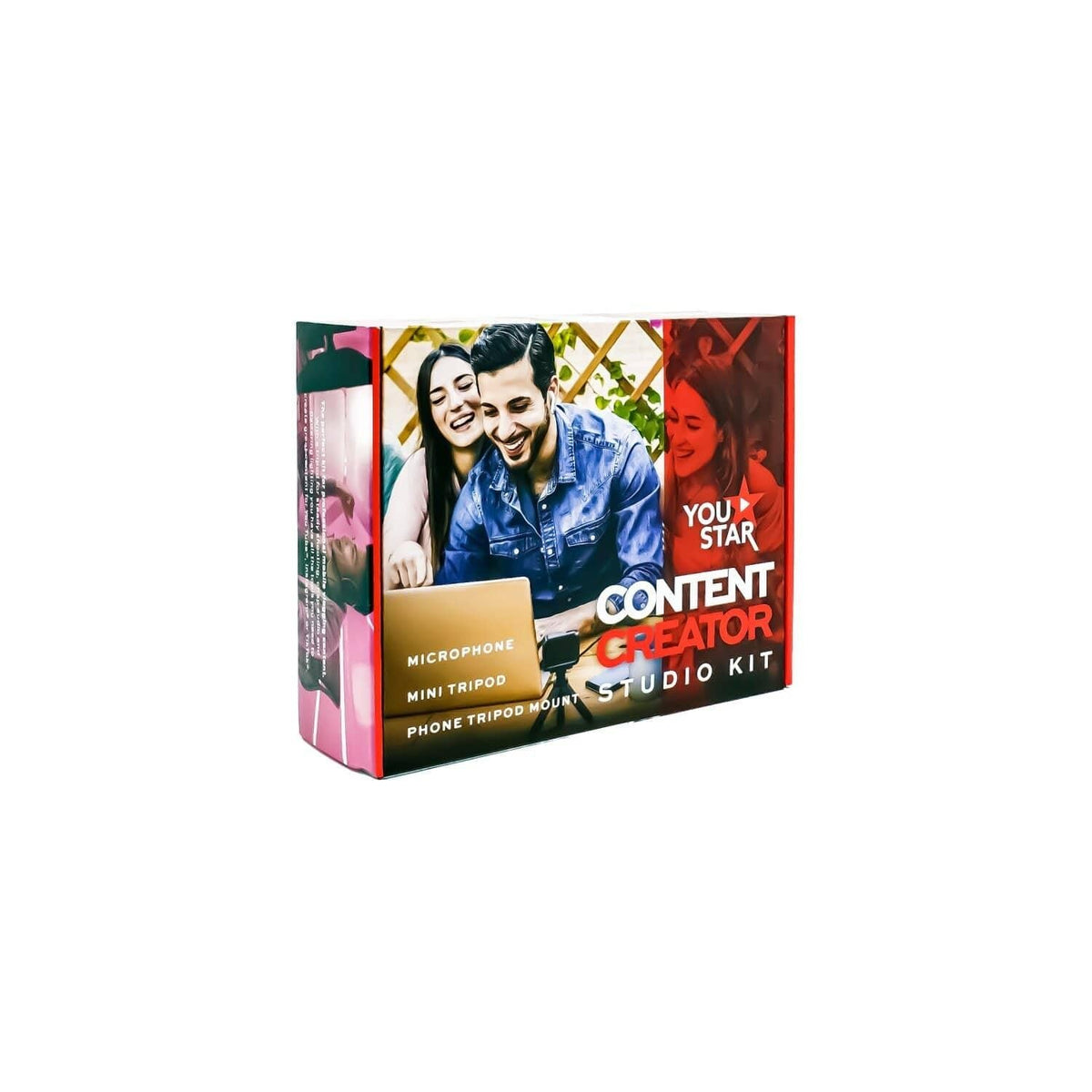 You Star Content Creator Studio Kit - Black | YS2221 from DID Electrical - guaranteed Irish, guaranteed quality service. (6977579155644)