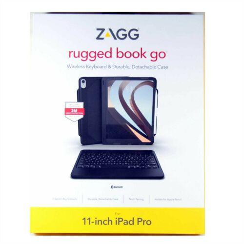 ZAGG Rugged Book Go Keyboard Folio Case for 11&quot; iPad Pro 1st Gen 2018 - Black | 103102335 (7502107836604)