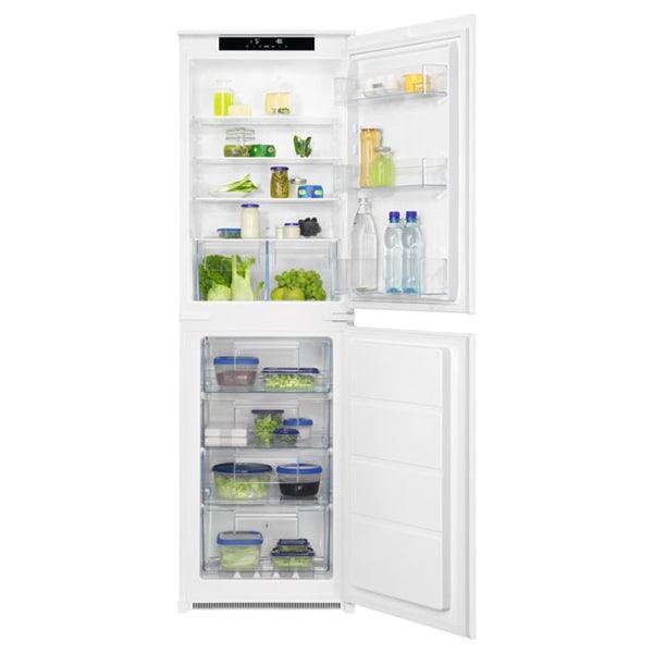 Zanussi 240L No Frost Integrated Fridge Freezer - White | ZNNN18FS5 (7275141300412)